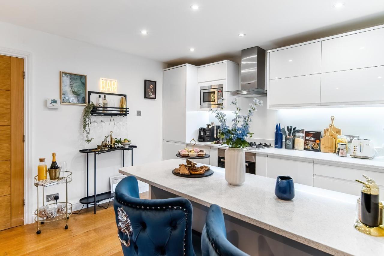 Chic 3 Bed Apartment Near London Bridge With Balcony Extérieur photo